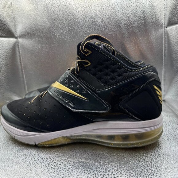 Size 11.5 Nike CJ81 Trainer Max Motor City Black Mens Sneaker Shoes 603711-007 - Picture 8 of 13